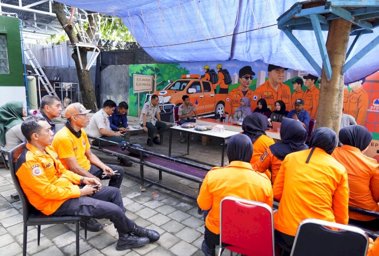 Wali Kota Makassar Pimpin Apel Siaga di HKBN 2026, BPBD Luncurkan Program SALAMA untuk Edukasi Anak