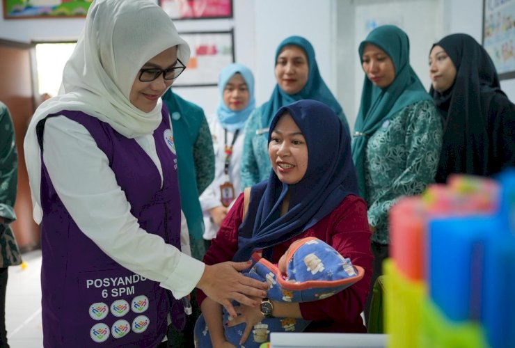 Hari Posyandu Nasional 2026, Ketua TP PKK Gowa Soroti Peran Kader sebagai Garda Terdepan Kesehatan Ibu dan Anak