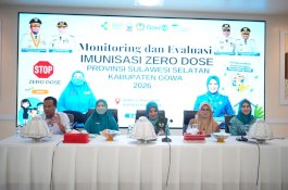 Jadi Percontohan di Sulsel hingga Nasional, Imunisasi Zero Dose Gowa Capai 101,6 Persen