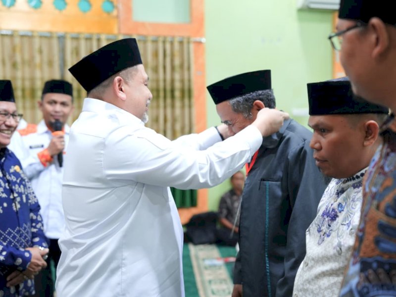 Wali Kota Makassar, Munafri Arifuddin, saat membuka kegiatan Seleksi Calon Imam Kelurahan yang digelar Bagian Kesejahteraan Rakyat (Kesra) di Kantor Wali Kota Makassar, Rabu (6/5/2026). @Jejakfakta/dok. Humas Pemkot Makassar