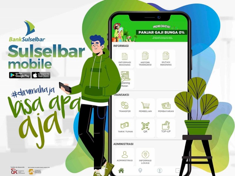 Bank Sulselbar mobile. 