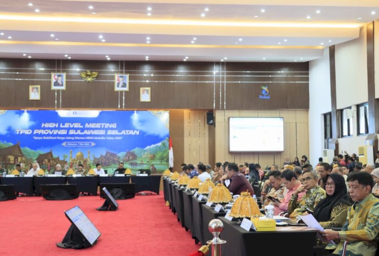 Wabup Lutim Hadiri HLM TPID Sulsel, Tegaskan Komitmen Stabilitas Harga Jelang Iduladha