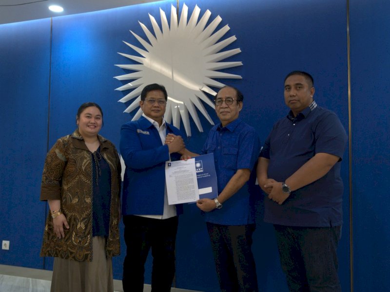 Ashabul Kahfi resmi ditunjuk oleh DPP PAN sebagai Plt Ketua DPW PAN Sulsel, menggantikan Husniah Talenrang. @Jejakfakta/Istimewa