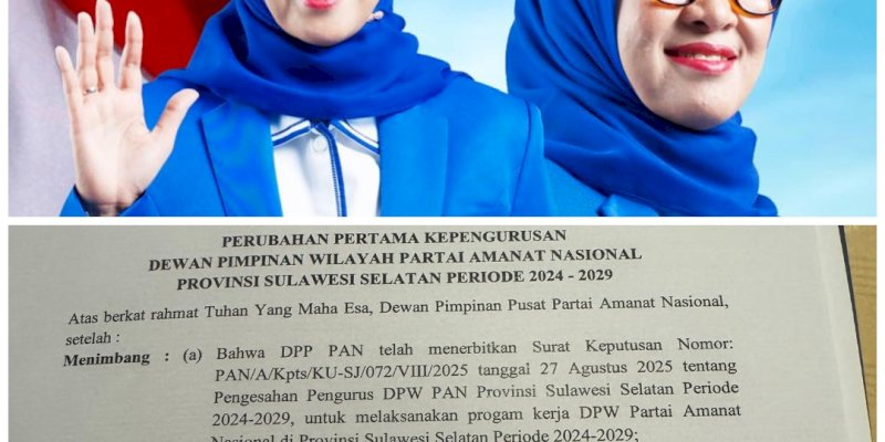 Berprestasi, Husniah Talenrang Ditunjuk Jabat Wakil Sekjen DPP PAN