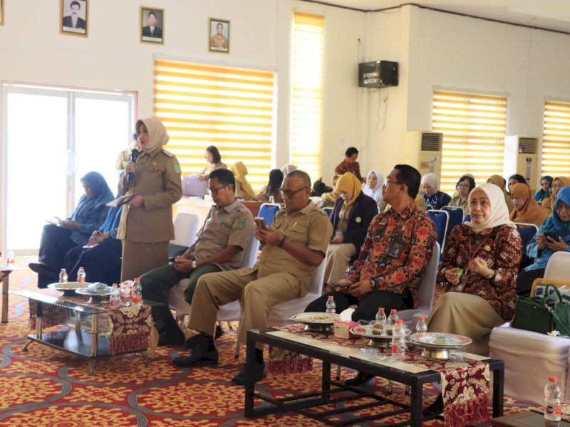 Dinas Pengendalian Penduduk dan Keluarga Berencana (DP2KB) Kabupaten Luwu Timur menggelar  Rapat Kerja Daerah (Rakerda) DP2KB Tahun 2026, dengan mengusung tema &ldquo;Optimalisasi Pelaksanaan Program MBG 3B untuk Luwu Timur Juara&rdquo; dan berlangsung di Aula Dinas Pendidikan dan Kebudayaan, Selasa (21/04/2026). @Jejakfakta/dok. Istimewa