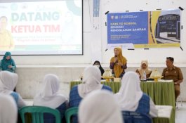 TP PKK Makassar Turun ke Sekolah, Siswa SMP Diajak Jadi Agen Perubahan Pengelolaan Sampah