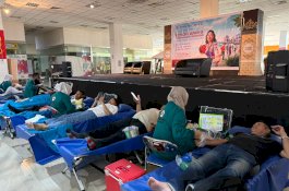 GMTD Peringati Hari Hipertensi Sedunia, 120 Kantong Darah Terkumpul di Mall GTC Makassar