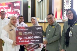 Pertama di Sulsel, Pangkep Jadi Percontohan Penggunaan Kartu Kredit Indonesia (KKI)
