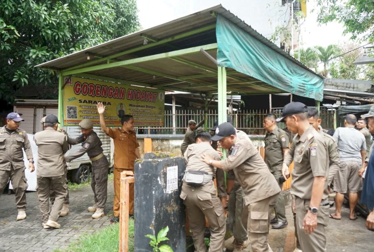 Kuasai Fasum hingga 20 Tahun, 8 Lapak PKL di Tallo Ditertibkan, Jalan Sunu Disiapkan Jadi Sentra CFD Baru