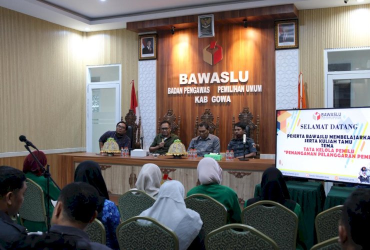 Bawaslu Sulsel dan Gowa Gandeng Mahasiswa UIN Alauddin, Dorong Generasi Kritis Kawal Demokrasi