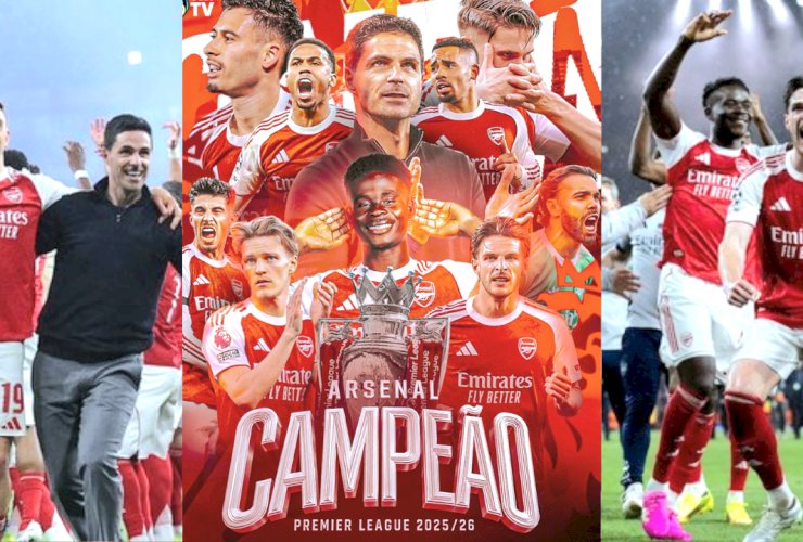 Arsenal Juara Liga Inggris 2025/2026! Akhiri Penantian 22 Tahun