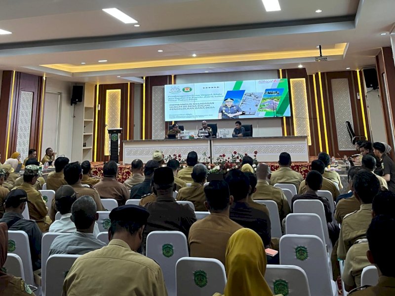 Rapat Koordinasi (Rakor) Pengarahan dan Pendampingan Hukum yang berlangsung di Aula Sasana Praja Kantor Bupati Luwu Timur, Selasa (19/5/2026). @Jejakfakta/dok. Humas Pemkab Lutim
