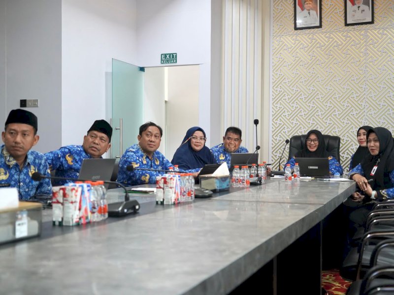 Wakil Bupati Luwu Timur, Puspawati Husler, saat mengikuti kegiatan Reboan (Rembuk dan Bincang-bincang Otonomi Daerah) bersama kepala daerah se-Indonesia dan Kementerian Dalam Negeri yang digelar secara virtual, Rabu (20/05/2026). @Jejakfakta/dok. Humas Pemkab Lutim