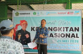 Harkitnas di MAN 1 Makassar, Kepala Madrasah Ajak Warga Sekolah Ciptakan Ruang Digital Sehat