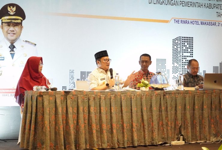 Wabup Gowa Soroti Titik Rawan Korupsi PBJ, Tegaskan Pengawasan Ketat Pengadaan Pemerintah