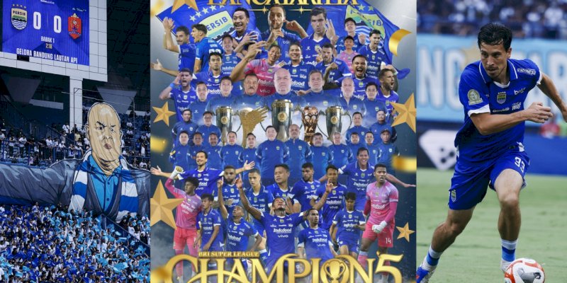 Persib Bandung Raih Hattrick Juara Super League 2025-2026, Unggul Head-to-Head atas Borneo FC