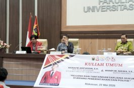 Dari Kalah Lawan Kotak Kosong hingga Jadi Wali Kota, Munafri Motivasi Mahasiswa FH Unhas Pantang Menyerah