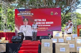 Dies Natalis ke-74 FH Unhas, Munafri Soroti Kekuatan Alumni sebagai Modal Bangun Generasi Masa Depan