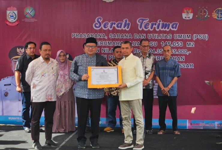 GMTD Serahkan PSU ke Pemkot Makassar, Perkuat Komitmen Pembangunan Kota Berkelanjutan