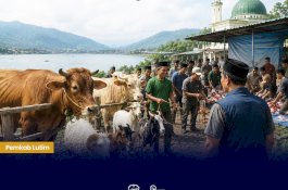 Semangat Idul Adha di Towuti Menggema, 603 Hewan Qurban Terkumpul