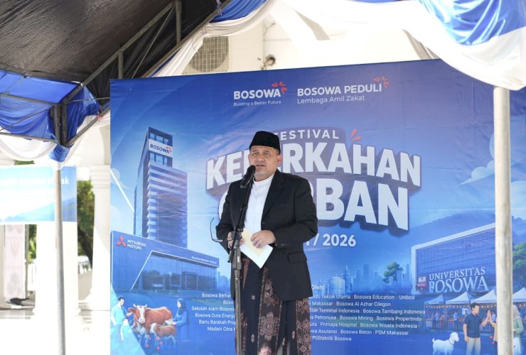 Festival Keberkahan Kurban Bosowa Peduli Dibuka, Munafri Sebut Jadi Inspirasi Kolaborasi Sosial di Makassar