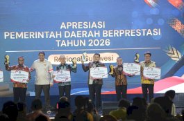 Makassar Raih Terbaik I Creative Financing 2026, Munafri-Aliyah Borong Penghargaan Regional Sulawesi