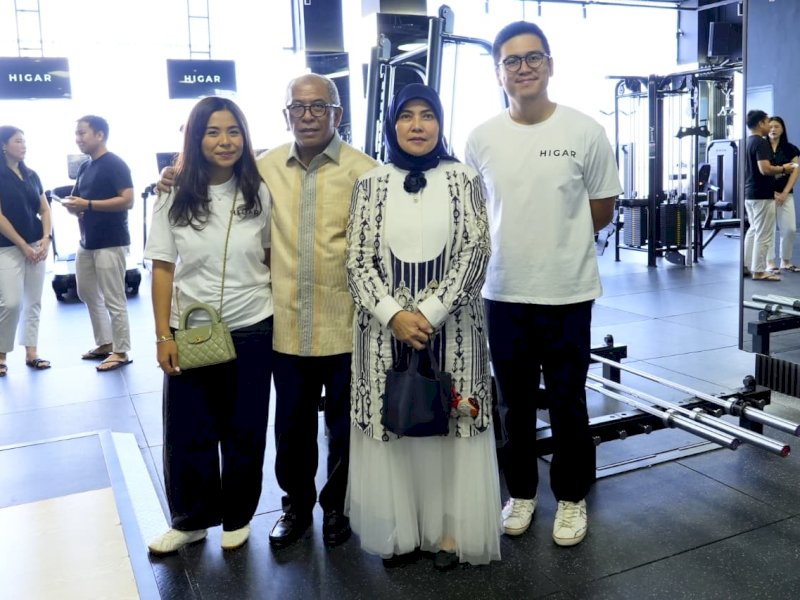 Wakil Wali Kota Makassar, Aliyah Mustika Ilham, saat menghadiri grand opening pusat kebugaran modern HIGAR di kawasan Center Point of Indonesia (CPI), Sabtu (31/5/2026). @Jejakfakta/dok. Humas Pemkot Makassar