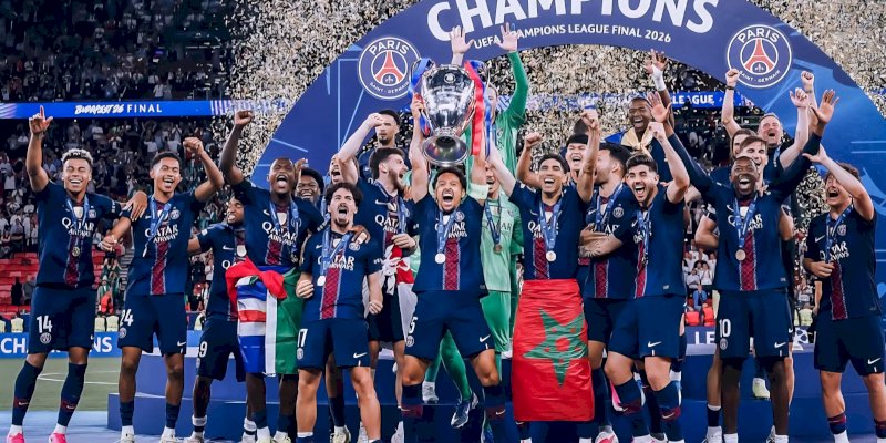 PSG Hancurkan Harapan Arsenal, Gagalkan Ambisi Inggris Sapu Bersih Trofi Eropa