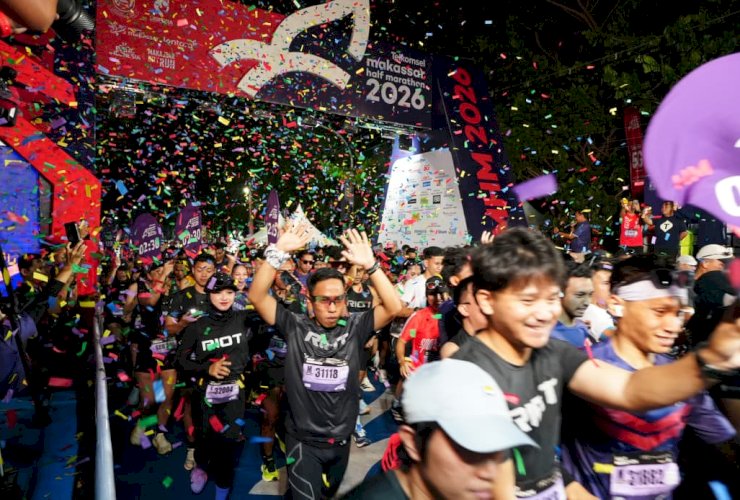 Makassar Half Marathon 2026 Jadi Mesin Penggerak Ekonomi, Hotel Penuh dan UMKM Panen Rezeki