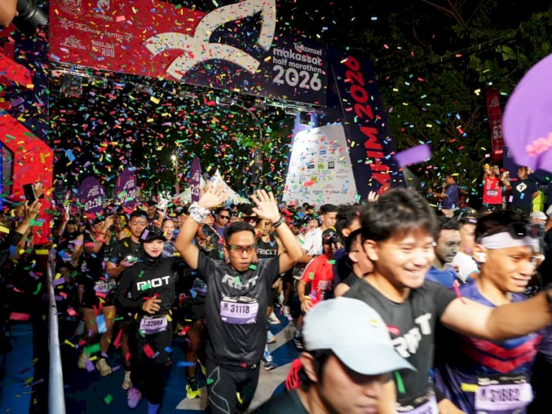 Makassar Half Marathon (MHM) 2026. @Jejakfakta/dok. Humas Pemkot Makassar