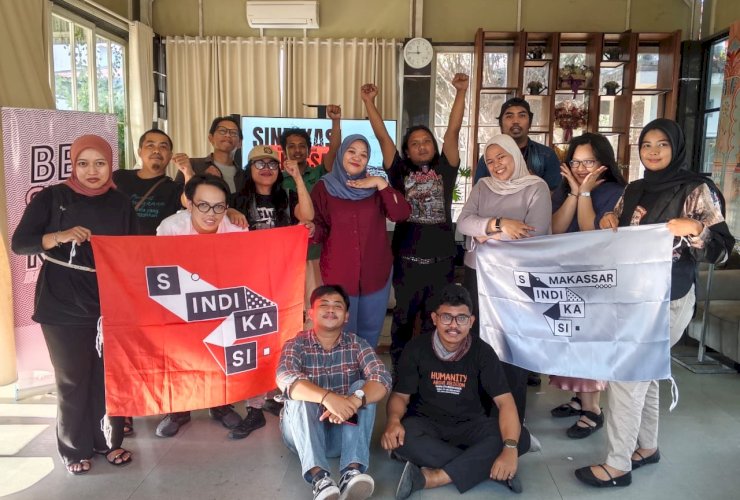 SINDIKASI Makassar Resmi Berdiri, Satukan Pekerja Media dan Industri Kreatif Hadapi Dunia Kerja yang Kian Rentan