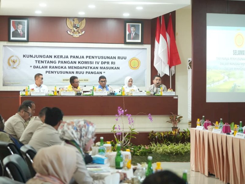 Wali Kota Makassar, Munafri Arifuddin, saat menghadiri forum penyusunan Rancangan Undang-Undang (RUU) Pangan bersama Komisi IV DPR RI di Balai Penerapan Modernisasi Pertanian (BRMP) Sulawesi Selatan, Jumat (5/6/2026). @Jejakfakta/dok. Humas Pemkot Makassar