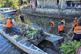 HLH 2026: Ujung Pandang Angkut 108 Kilogram Sampah dari Laut Losari, Libatkan Warga hingga Pelajar