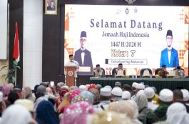 Sambut Kepulangan 385 Jemaah Haji, Wabup Gowa Harapkan Jadi Teladan di Tengah Masyarakat