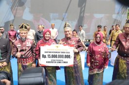 HUT ke-23 Luwu Timur Banjir Kado Miliaran Rupiah, Mentan hingga Gubernur Sulsel Turun Tangan