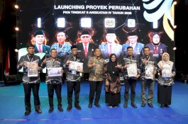Bupati Luwu Timur Launching 6 Proyek Inovasi PKN II LAN 2026, Dorong Transformasi Digital