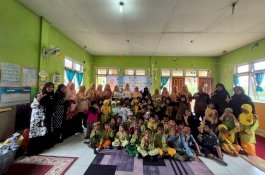 DWP Luwu Timur Tanamkan Budaya Pilah Sampah Lewat Pembelajaran Interaktif di TK Al Muhajirin