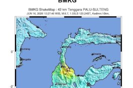 Gempa M6,7 Guncang Palu, BMKG Pastikan Tidak Berpotensi Tsunami dan Warga Diminta Tetap Tenang