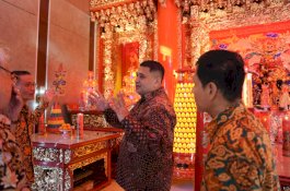 Munafri Resmikan Cetiya Zhen An Kong, Tegaskan Rumah Ibadah Jadi Pilar Toleransi dan Harmoni di Makassar