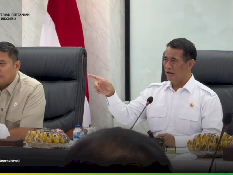 Pertemuan bersama petani penangkar, PTPN, ID Food, Bulog, dan pemangku kepentingan lainnya di Kantor Pusat Kementerian Pertanian, Jakarta, Rabu (17/6/2026). @jejakfaktacom/Ist.