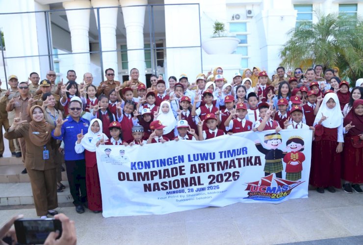 84 Anak Luwu Timur Siap Taklukkan Olimpiade Aritmatika Nasional 2026 di Makassar