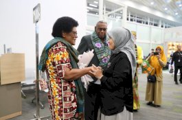 Sambut IGS 2026, Wakil Wali Kota Makassar Terima Delegasi Tiga Negara di Bandara Sultan Hasanuddin
