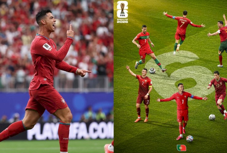 Ronaldo Cetak Brace dan Rekor 6 Edisi, Portugal Pesta Gol 5-0 ke Gawang Uzbekistan