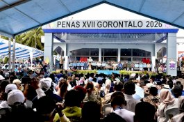 Presiden Prabowo Hadiri PENAS Petani dan Nelayan XVII di Gorontalo, Tegaskan Kedekatan dengan Petani dan Nelayan