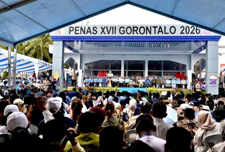 Presiden Prabowo Hadiri PENAS Petani dan Nelayan XVII di Gorontalo, Tegaskan Kedekatan dengan Petani dan Nelayan