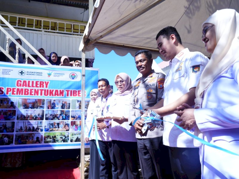 Peresmian program TIBER berlangsung di Kampung Majannang, Desa Bulu Cindea, Kecamatan Bungoro, pada Rabu (24/6/2026).