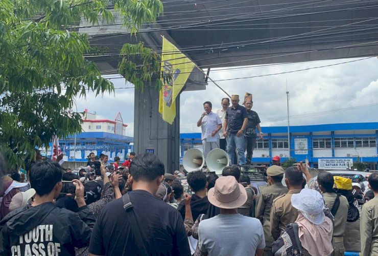 GERAM Geruduk DPRD Sulsel, Tagih Janji RDP Terkait Penolakan PLTSa/PSEL di Tamalanrea