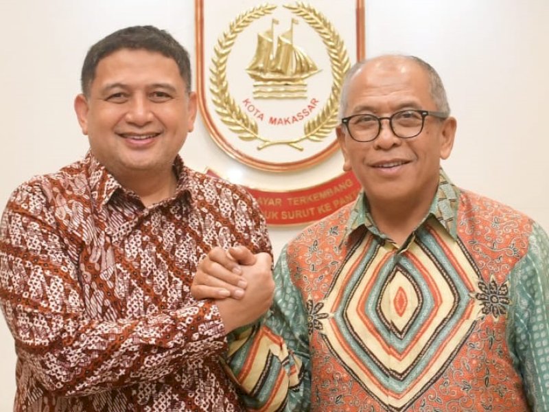 Pertemuan antara Ilham Arief Sirajuddin (IAS) dan Munafri Arifuddin (Appi) di Rumah Jabatan Wali Kota Makassar, Jumat malam (26/6/2026). @Jejakfakta/Foto: IST