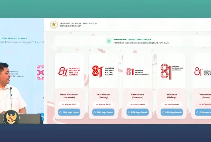 Untuk Pertama Kalinya, Publik Bisa Pilih Langsung Logo HUT RI ke-81! Ini Caranya