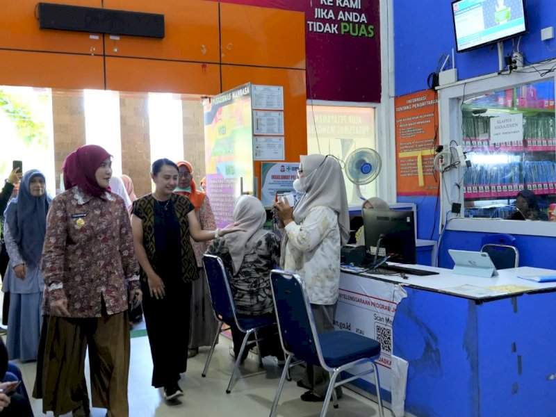 Wakil Wali Kota Makassar, Aliyah Mustika Ilham, saat meninjau kesiapan Kelurahan Gunung Sari, Kecamatan Rappocini, menjelang penjaringan Lomba Kelurahan Berprestasi Tahun 2026, Jumat (26/6/2026). @Jejakfakta/dok. Humas Pemkot Makassar